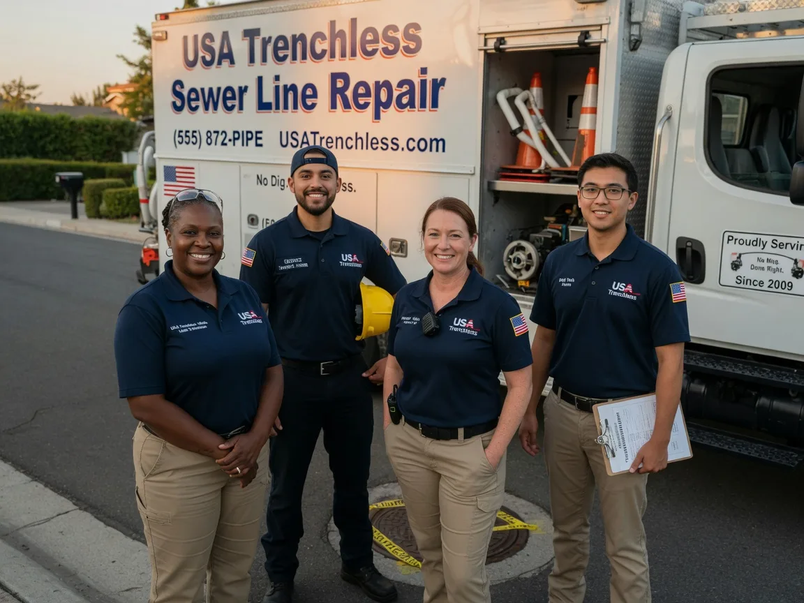 Sewer Line Repair company in Brooklyn, MS